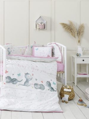 Κουβερλί Κούνιας - Baby Love της Nima Bebe 100% Cotton, 144 T.C. Κούνιας 100x140 - Image 32