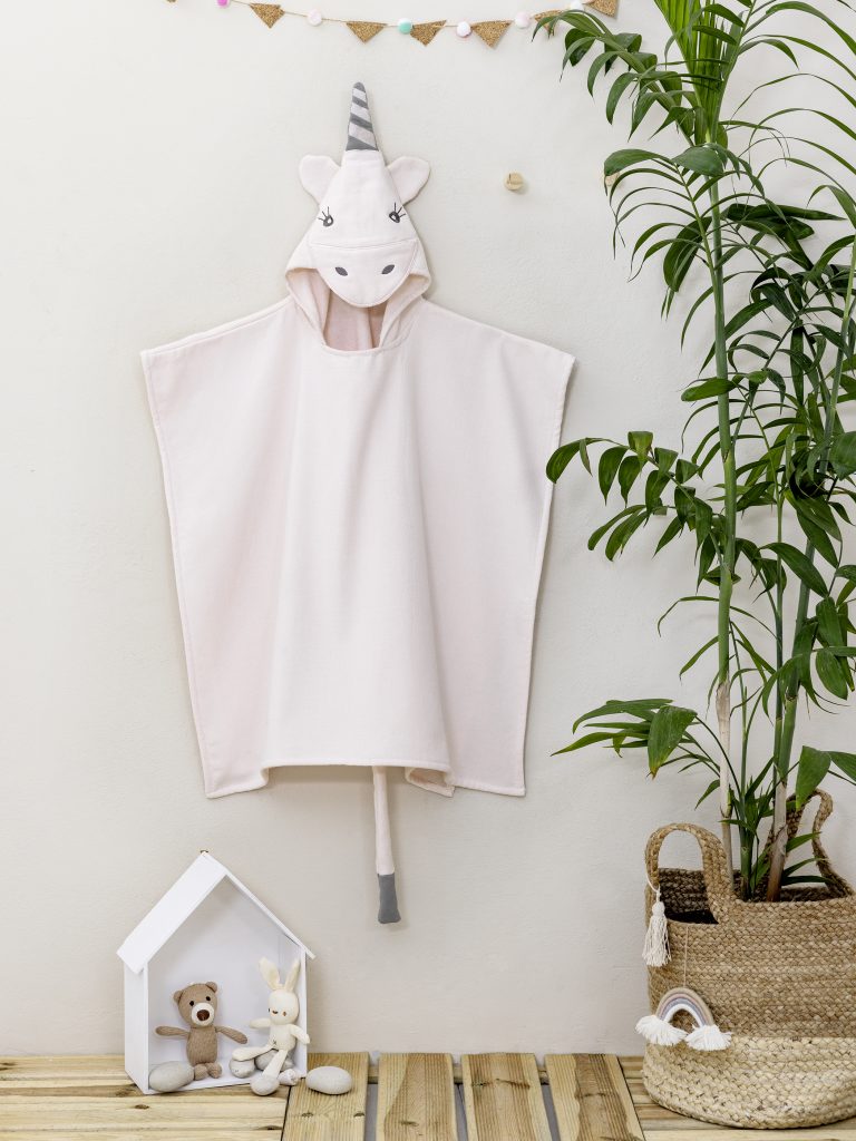 5206482161610-3.jpg Πόντσο No 4/6 - Unicorn της Nima Kids 100% Cotton Ηλικία 4 έως 6 - Image 10