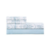 Chantal (Aqua)  (ΣΕΤ ΣΕΝΤΟΝΙΑ Υ/Δ 245x270+2 ΜΑΞ/ΘΗΚΕΣ 52x75) 210TC 210 ΤC,100% Combed Cotton/Percale ΣΕΤ ΣΕΝΤΟΝΙΑ Υ/Δ 245×270+2 ΜΑΞ/ΘΗΚΕΣ 52×75 Liolios Home - Image 2