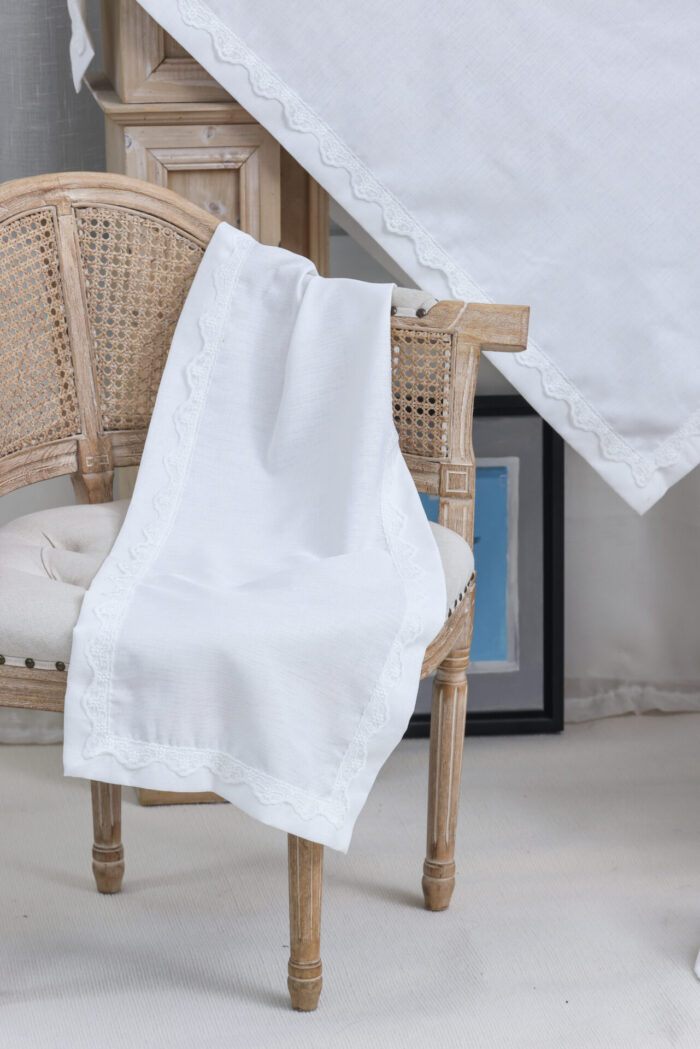 Adel (Ivory) Table linen 100% Polylinen ΣΕΤ 3 ΤΕΜ Liolios Home - Image 3