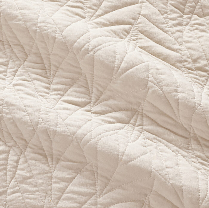 Κουβερλί/Κουβερτόριο Fiona (Beige) Bedspread 100% prewashed & Kαπιτονέ Kέντημα Bedspread 220x240 + Mαξ/θήκες 50x70/2τεμ Liolios Home - Image 5