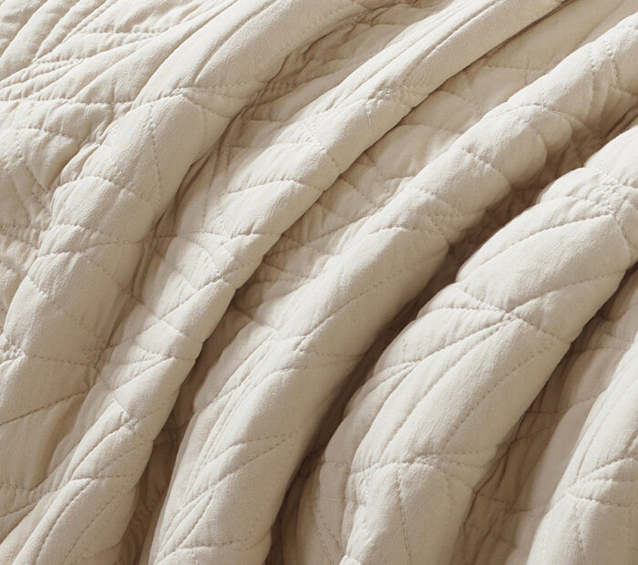 Κουβερλί/Κουβερτόριο Fiona (Moonbeam) Bedspread 100% prewashed & Kαπιτονέ Kέντημα Bedspread 180x240+Μαξ/θήκη 50x70/1pcs Liolios Home - Image 4