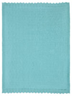 Bunny/Toy (Aqua) 80x100 Βρεφική κουβέρτα με σετ αρκουδάκι 100% cotton knitted 80x100 Liolios Home - Image 3