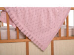 Bunny/Toy (Pink) 80x100 Βρεφική κουβέρτα με σετ αρκουδάκι 100% cotton knitted 80x100 Liolios Home