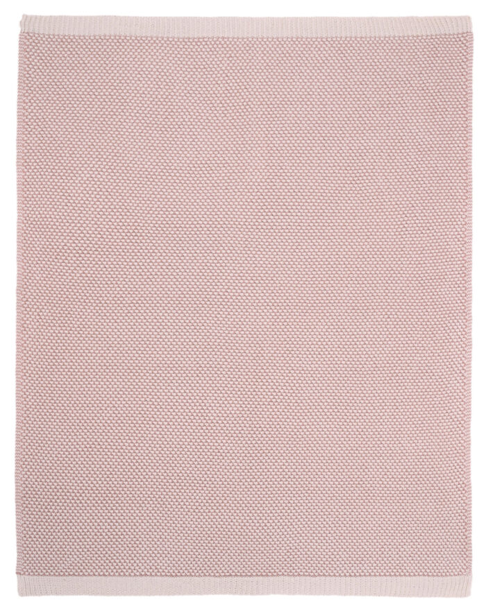 Βρεφική κουβέρτα Rattle (Pink combo) 80x100 Baby/Blanket 100% cotton knitted 80x100 Liolios Home - Image 2
