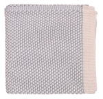 Βρεφική κουβέρτα Rattle (Blue combo) 80x100 Baby/Blanket 100% cotton knitted 80x100 Liolios Home - Image 4