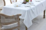 Adel (Ivory) Τραπεζομάντηλο 100% Polylinen Τραπ/λό 160x260+Πετσέτες 40x40/12τεμ. Liolios Home - Image 2