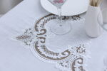 PLS-7B027 (White) Τραπεζομάντηλο 100% Polylinen 160x260 Τραπ/λο Liolios Home - Image 5