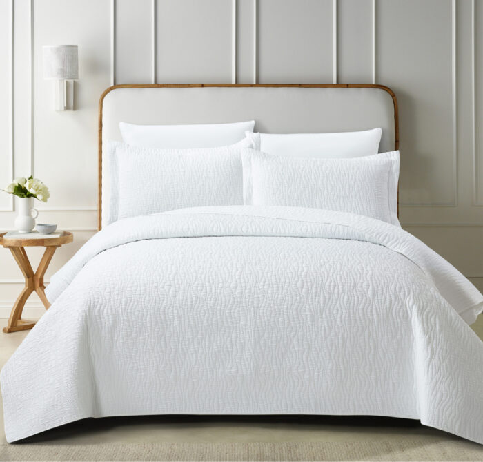 Κουβερλί/Κουβερτόριο La Nostra (Off white) Bedspread 100% jacquard Bedspread 220x240 + Mαξ/θήκες 50x70/2τεμ Liolios Home - Image 2