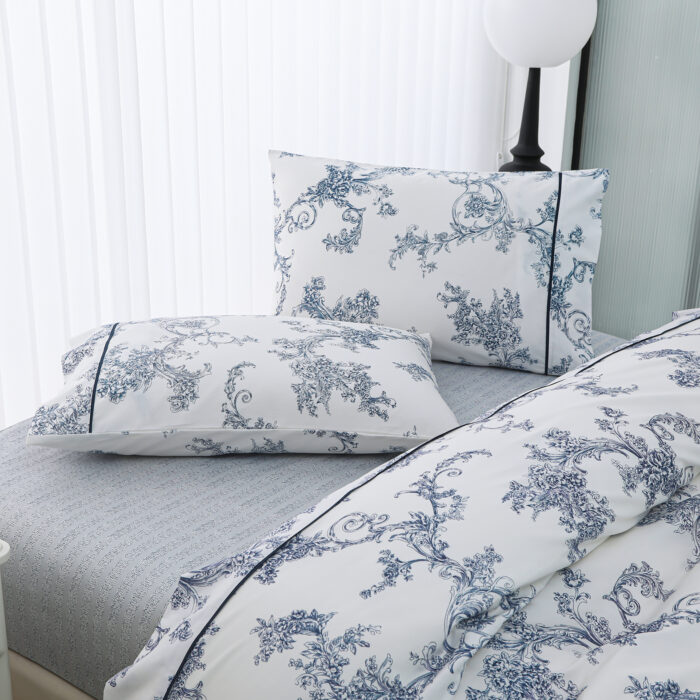 Lorena  (ΣΕΤ ΣΕΝΤΟΝΙΑ Υ/Δ 245x270+2 ΜΑΞ/ΘΗΚΕΣ 52x75) 220TC 220 ΤC,100% Combed Cotton/Satten ΣΕΤ ΣΕΝΤΟΝΙΑ Υ/Δ 245×270+2 ΜΑΞ/ΘΗΚΕΣ 52×75 Liolios Home - Image 2