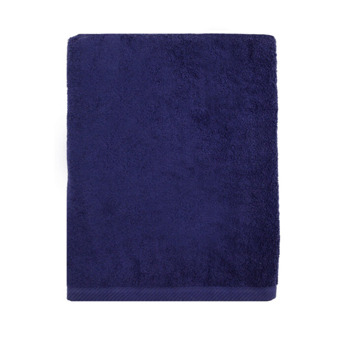 ΠΕΤΣΕΤΕΣ ΘΑΛΑΣΣΗΣ  ΒΑΤΗ CΟLLΕCΤΙΟΝ 1 ΤΕΜ ΜΠΛΕ ΣΚΟΥΡΟ (ΝΑVΥ ΒLUΕ ) 85Χ170CΜ  της LINDELUXE - Image 1