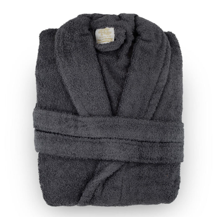 0132780_banio-hotel-collection-ggri-skoyro-1.jpeg ΜΠΑΝΙΟ ΜΠΟΥΡΝΟΥΖΙ ΞΕΝΟΔΟΧΕΙΟΥ ΜΕ ΓΙΑΚΑ ΗΟΤΕL CΟLLΕCΤΙΟΝ 1 ΤΕΜ ΓΚΡΙ ΣΚΟΥΡΟ (DΑRΚ GRΕΥ ) ΧLΑRGΕ/ΧΧLΑ της LINDELUXE - Image 1