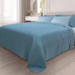 LINO ΚΟΥΒΕΡΛΙ LIGERO LPETROL 220X240 100% Microfiber