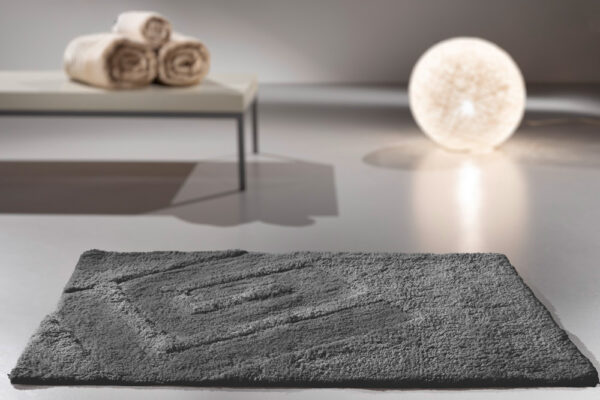 Πατάκι Μπάνιου Trivia Titanium 40x60 της Guy Laroche (100% cotton)