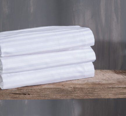 SATIN STRIPES - ΣΕΝΤΟΝΙ ΛΕΥΚΟ 2X(50X70) OXFORD 2X(50X70) OXFORD 40:60 CVC Rythmos