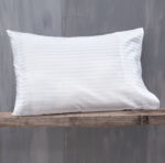 SATIN STRIPES - ΣΕΝΤΟΝΙ ΛΕΥΚΟ 240Χ280 240Χ280 40:60 CVC Rythmos - Image 4