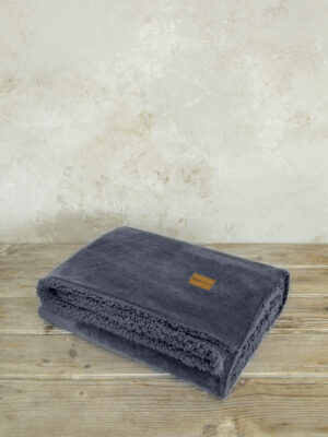 Κουβέρτα καναπέ 130x170 - Nuan Dark Gray της Nima Home 100% Polyester Ριχτάρι/Κουβέρτα καναπέ 130x170 - Image 4