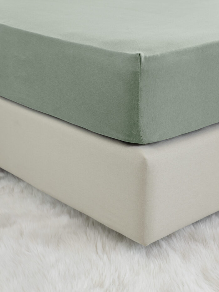 Σεντόνι Γίγας με Λάστιχο - Tender Rock Green της Nima Home 100% Jersey Cotton Γίγας με Λάστιχο 180x200+40 - Image 35