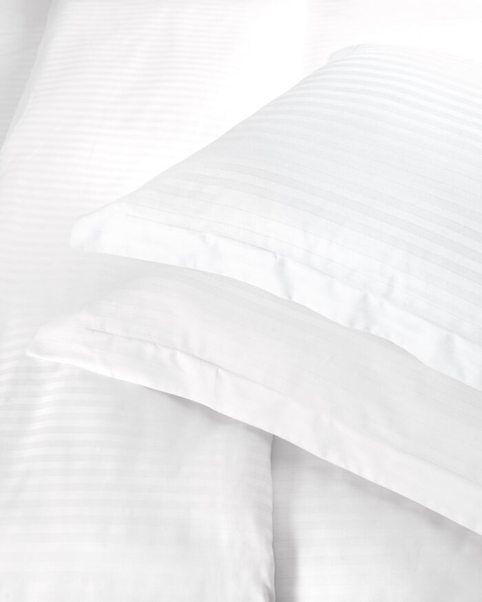 SATIN STRIPES - ΣΕΝΤΟΝΙ ΛΕΥΚΟ 2X(50X70) OXFORD 2X(50X70) OXFORD 40:60 CVC Rythmos - Image 5