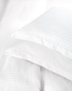 SATIN STRIPES - ΣΕΝΤΟΝΙ ΛΕΥΚΟ 2X(50X70) ΦΑΚΕΛΟΣ 2X(50X70) ΦΑΚΕΛΟΣ 40:60 CVC Rythmos - Image 5