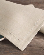 INEZ - ΤΡΑΠΕΖΟΜΑΝΤΗΛΟ ME ΑΖΟΥΡ ΜΠΕΖ ΣΟΥΠΛΑ (30X50) ΣΟΥΠΛΑ (30X50) 100% ΒΑΜΒΑΚΙ Rythmos - Image 5