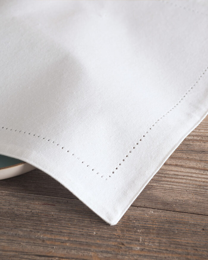 INEZ - ΤΡΑΠΕΖΟΜΑΝΤΗΛΟ ME ΑΖΟΥΡ ΜΠΕΖ ΣΟΥΠΛΑ (30X50) ΣΟΥΠΛΑ (30X50) 100% ΒΑΜΒΑΚΙ Rythmos - Image 3