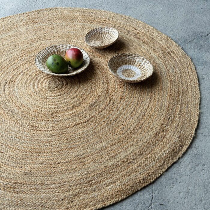 Στρογγυλό Χαλί R150 - Yoga της Nima Home 100% Jute Στρογγυλό Χαλί 150 εκατοστών - Image 3