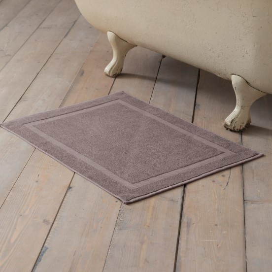Πατάκι Μπάνιου 50x75 Volcano - Dark Beige της Nima Hotelling 100% Cotton Πατάκι 50x75
