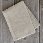 Πετσέτα 80x180 Πισίνας Plaza - Sand Beige - VAT Dyed 460gsm - 100% Βαμβάκι της Nima Hotelling 100% Cotton, 460 gsm, VAT dyed Πισίνας 80x180 - Image 3