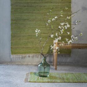 Χαλί 60x130 - Arya Lime της Nima Home 60% Denim - 40% Hemp, Hand Woven Χαλί 60x130 - Image 3
