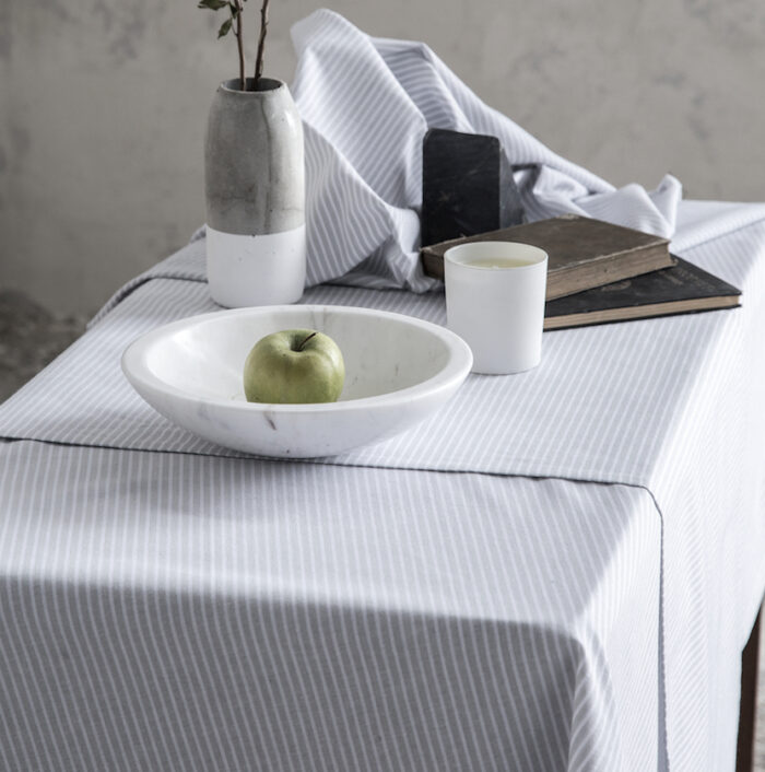 5206400340615 Τραπεζομάντηλο 150x220 - Initial της Nima Home 100% Yarn Dyed Cotton Τραπεζομάντηλο 150x220 - Image 2