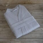 Μπουρνούζι Kimono Gray - Extra Large της Nima Hotelling 100% Cotton, 300 gsm Extra Large