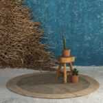 Στρογγυλό Χαλί Δ90 - Bergren Beige της Nima Home 100% Jute Στρογγυλό Χαλί 90 εκατοστών - Image 2