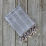 Πετσέτα/Παρεό 95x150 - Argos Light Gray της Nima Home 100% Cotton Πετσέτα/Παρεό 95x150 - Image 3