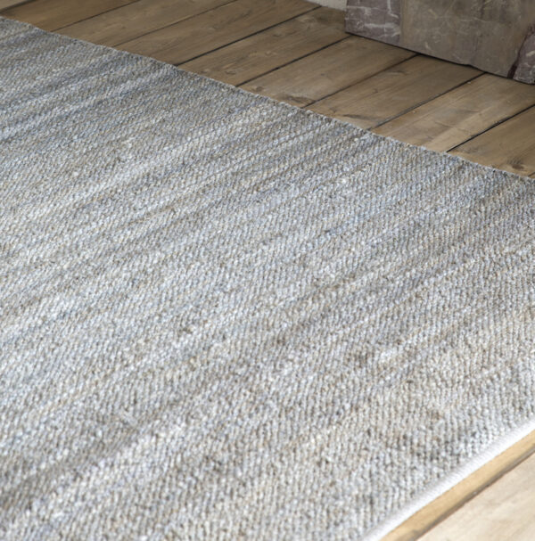 Χαλάκι 60x130 - Sensai Light Gray της Nima Home Cotton - Jute Χαλάκι 60x130 - Image 3