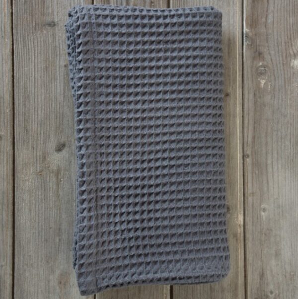 Πετσέτα/Παρεό 90x160 Shore - Dark Gray της Nima Home 100% Cotton Πετσέτα 90x160 - Image 2