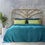 Κουβέρτα 230x250 - Balmy Blue της Nima Home 100% Cotton Υπέρδιπλη 230χ250 - Image 3