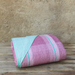 Κουβερλί Υπέρδιπλο - Plaid Purple της Kocoon Home 100% Cotton, 144 T.C. Υπέρδιπλο 220x245 - Image 3