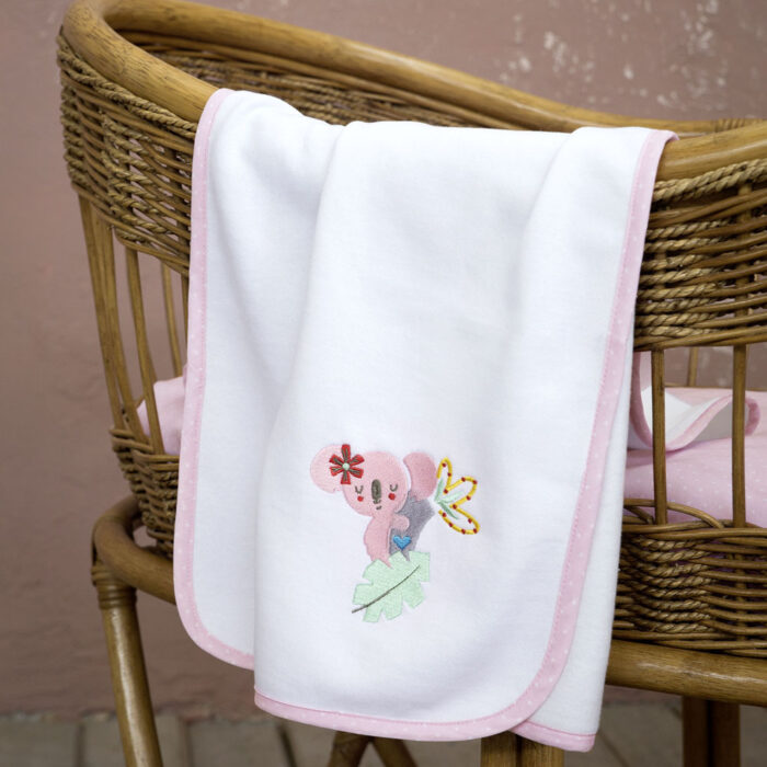 Κουβέρτα 4 Εποχών 110x140 - Sweetland της NIMA Bebe 70% Cotton - 30% Polyester Κούνιας 110x140 - Image 2