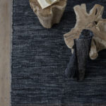 Χαλάκι 60x130 - Arlo Dark Gray της NIMA Home 55% Cotton - 45% Leather Χαλάκι 60x130 - Image 2