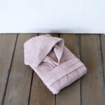 Μπουρνούζι Molle - Extra/Extra Large - Dusty Pink της Kocoon Home 100% Cotton, 380 gsm Extra/Extra Large - Image 3