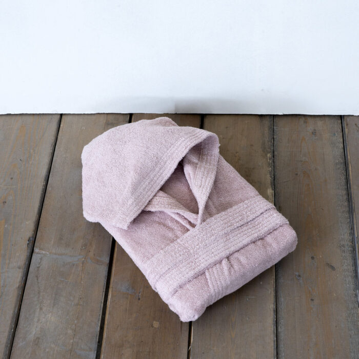 Μπουρνούζι Molle - Extra/Extra Large - Dusty Pink της Kocoon Home 100% Cotton, 380 gsm Extra/Extra Large - Image 2