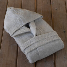 Μπουρνούζι Molle - Extra Large - Light Gray της Kocoon Home 100% Cotton, 380 gsm Extra Large - Image 2