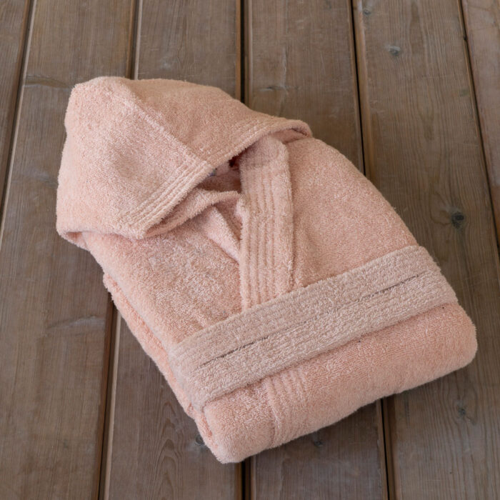 Μπουρνούζι Molle - Extra/Extra Large - Blush Pink της Kocoon (Extra/Extra Large) (100% Cotton, 380 gsm) - Image 2