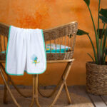 Κουβέρτα Πικέ 80x110 - Macaw της NIMA Bebe 100% Cotton Λίκνου 80x110 - Image 2