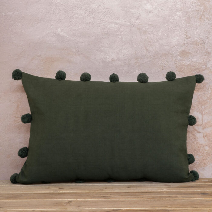 Διακοσμητικό Μαξιλάρι 40x60 - Flojo Jungle Green της NIMA Μαξιλάρι 40x60 100% Cotton - Image 3