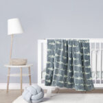 Κουβέρτα Λίκνου 80x110 - Sharky της Kocoon Bebe 100% Polyester (Λίκνου 80x110) - Image 2