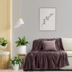 Ριχτάρι Jacquard 180x300 - Cosy Gray της Kocoon Home 100% Polyester, Jacquard (Τριθέσιος 180x300) - Image 3