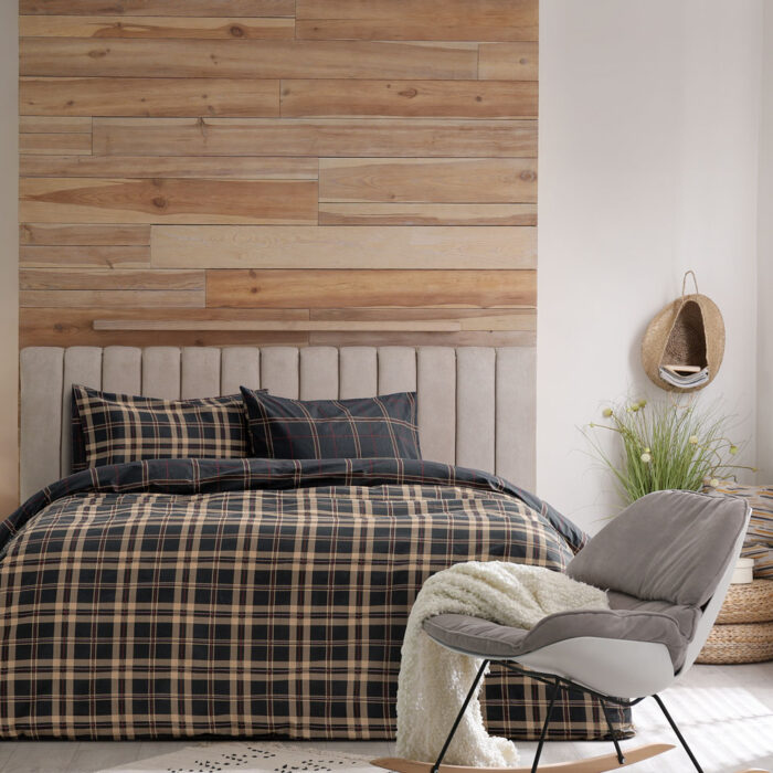 Σετ Σεντόνια Μονά - Olivia Beige της Kocoon Home 100% Cotton, 144 T.C. Μονά (2 x 160x270 + 1 Μαξιλαροθήκη 52x72) - Image 3