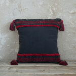 Διακοσμητικό μαξιλάρι 45x45 - Janelle Dark Gray της Nima Home 100% Cotton Μαξιλάρι 45x45 - Image 3